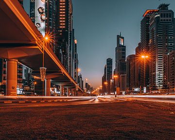 Motorway in Dubai by michael regeer