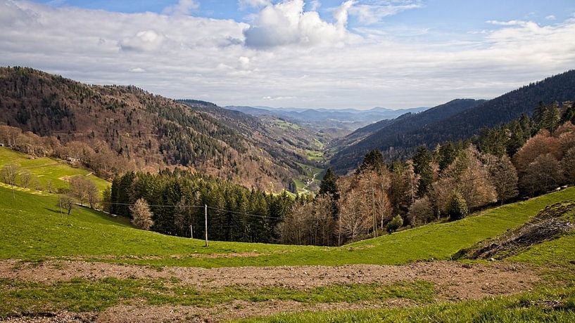 Val Dargent in the Vosges near Sainte Marie aux Mines by Rob Boon