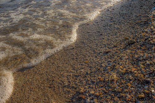Wo Wasser und Sand aufeinandertreffen