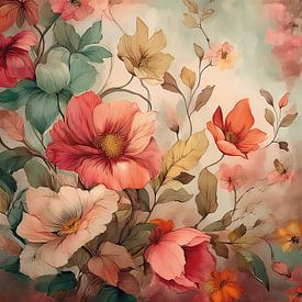 Beautiful romantic flower scene van Patricia Hofmeester