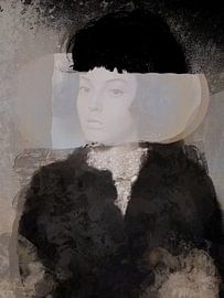 A shy glance