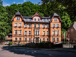 Rathaus von Tharandt in Sachsen