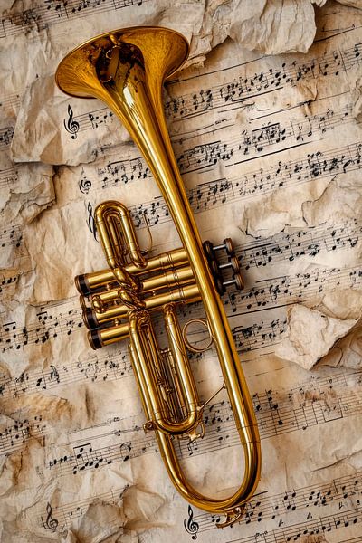 Musical heritage of the trumpet by Poster Art Shop