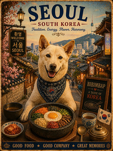 Jindo in Seoel