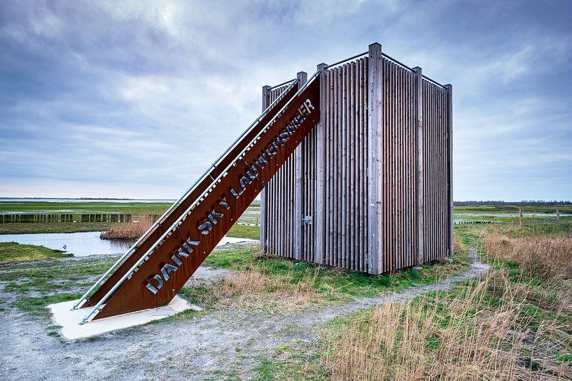 Uitkijktoren Dark Sky Lauwersmeer van Evert Jan Luchies