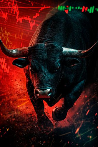 Stier voor financiële grafiek - Dynamisch