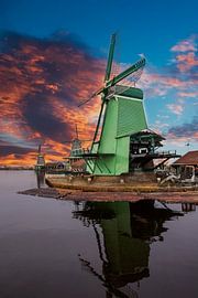 Mühle in "de Zaanse Schans", Niederlanden
