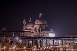 Venetie bij nacht van Henk Veenstra
