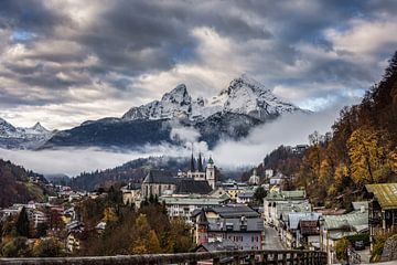 Late herfst in Berchtesgaden van Marika Hildebrandt FotoMagie
