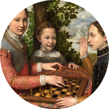 Het schaakspel, Sofonisba Anguissola,