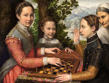 Het schaakspel, Sofonisba Anguissola,