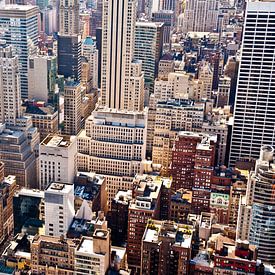 New York vue d'en haut sur Sander van Leeuwen