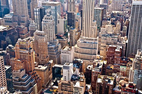 New York von oben von Sander van Leeuwen