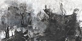 abstrakte Landschaft von Christin Lamade