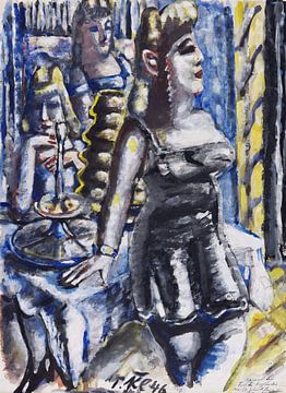 De taartenbar, Paul Kleinschmidt,  1946 van Atelier Liesjes