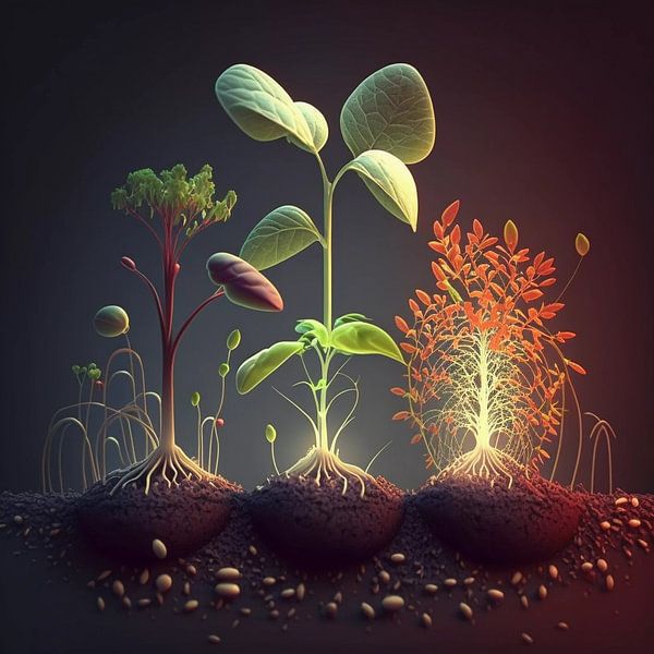 Cycle de croissance par Vythryd Arts