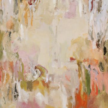 Abstract schilderij "pastel" van Studio Allee