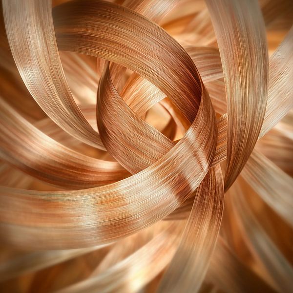 Kupfer und Gold von Color Square