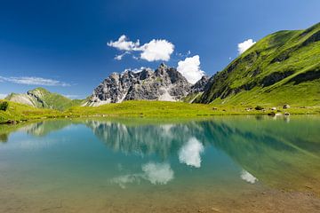 der Eissee in den Allgäuer Alpen