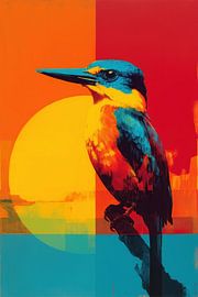 L'harmonie colorée des martins-pêcheurs
