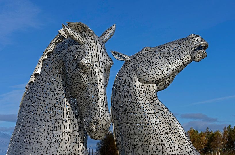 The Kelpies; The Helix; Falkirk; Scotland; UK by Arch White
