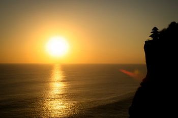 Sunset Uluwatu Temple on Bali
