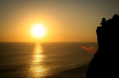 Coucher de soleil sur Bali sur Jeroen Smit