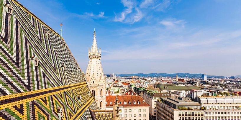 Wien und der Stephansdom von Werner Dieterich