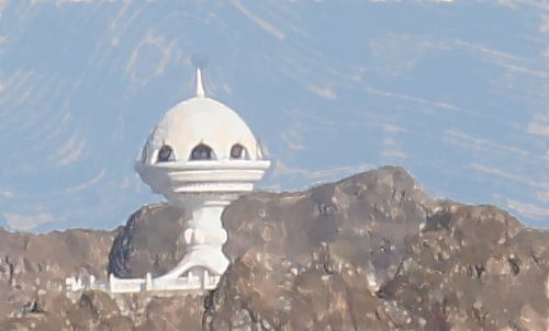Mabkhara over Muscat