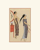Evenings out | Historical Art Deco Fashion Print | Historical Advertisement | Retro and Vintage