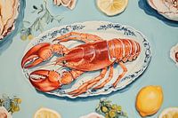 Gourmet-Hummer-Schmaus