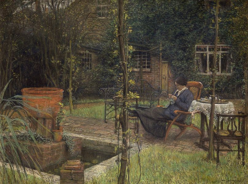 Garten in Calverley, Charles Mertens von Atelier Liesjes