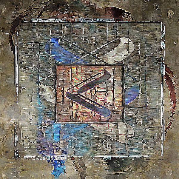 Kenaz Rune Character by Dorothy Berry-Lound