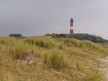 List, Sylt (North Sea) - View of the lighthouse by Aurica Voss