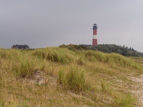 List, Sylt (Noordzee) - Zicht op de vuurtoren