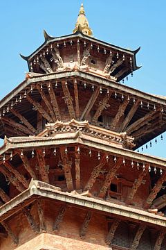 tempel in Patan Nepal van Marieke Funke