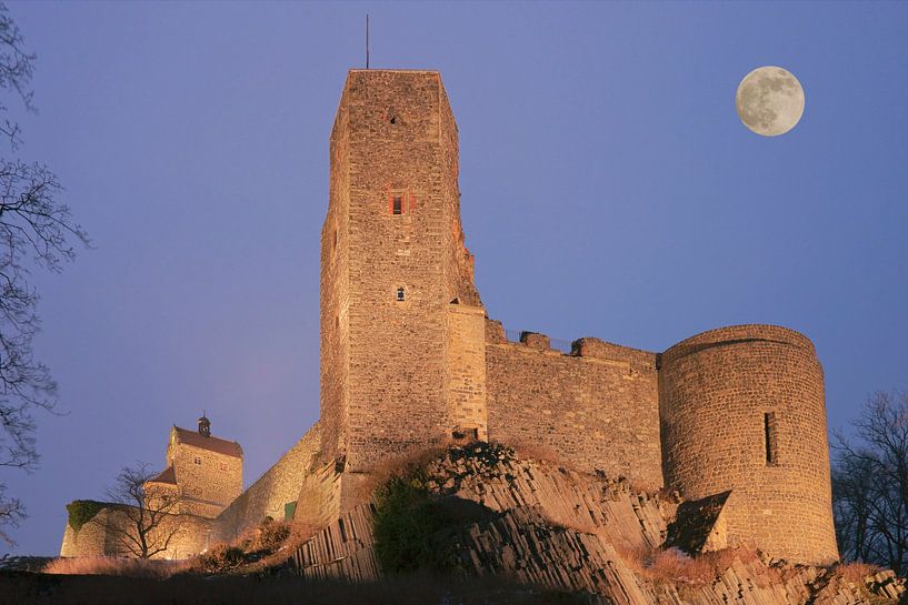 Burg Stolpen van Gunter Kirsch