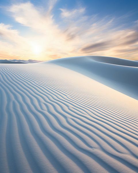 Schönheit der Wüste von fernlichtsicht