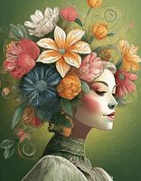 Flower power woman