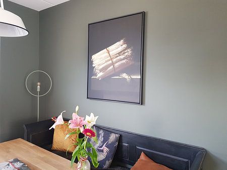 Stilleben mit Spargel - Adriaen Coorte