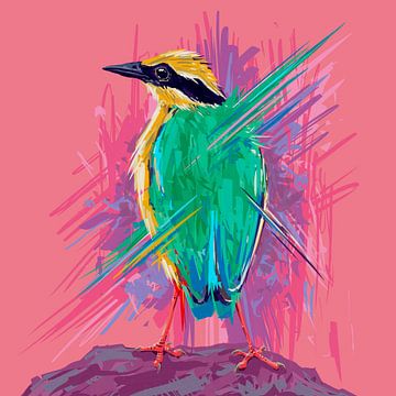 Vogelserie Indiase Pitta van Rohan Dahotre