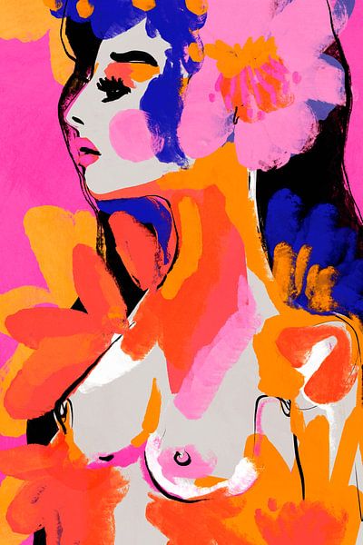 Né de fleurs par Treechild