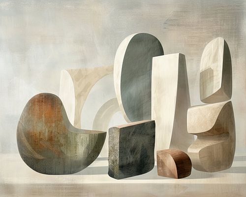 Abstrakt von Blickfänger Gemälde