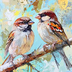 Oiseaux sur Peintures accrocheuses