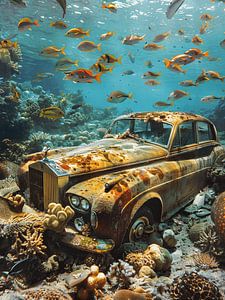 Tauchen Rolls Royce Unterwasser Korallen Fische