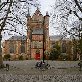 Pieterskerk in Leiden van Peter Bartelings