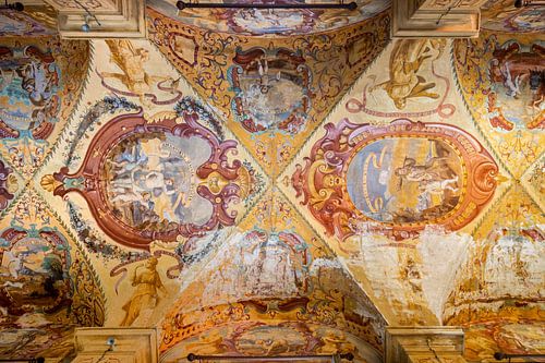 mooie villa in Italië - ik hou van de plafondschilderingen