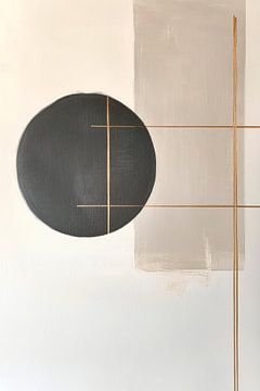 Abstracte samenstelling van Poster Art Shop