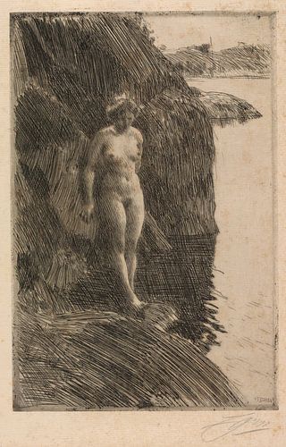 Anders Zorn - Abyss (1909)