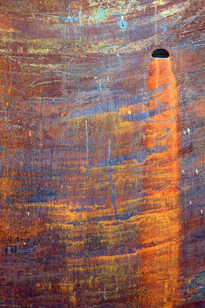 Minimalismus Kunst Fotografie Rusty Ship Wand von Hendrik-Jan Kornelis
